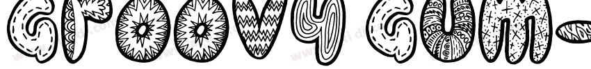 Groovy Gum字体转换